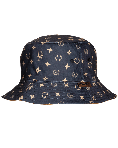 BOUGIE BLACK/GOLD REVERSIBLE BUCKET HAT